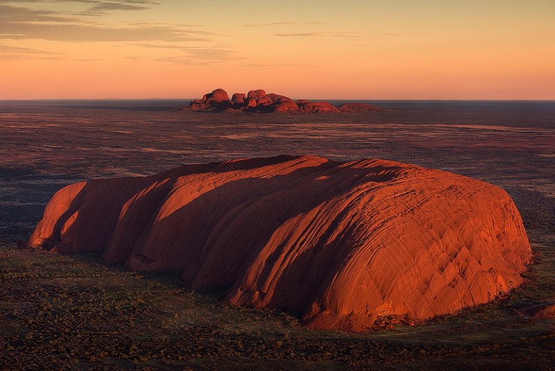 صخره زیبای آیرز در استرالیا